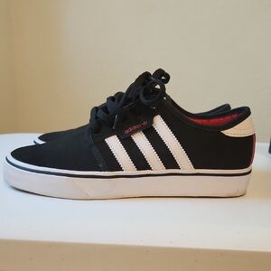 adidas Kids Black and White Sneakers